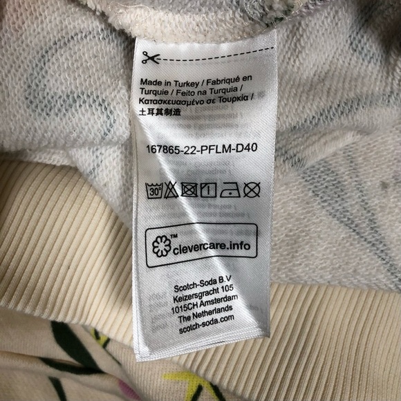 Scotch & Soda Amsterdam Women’s Hoodie Size XL - Picture 9 of 9